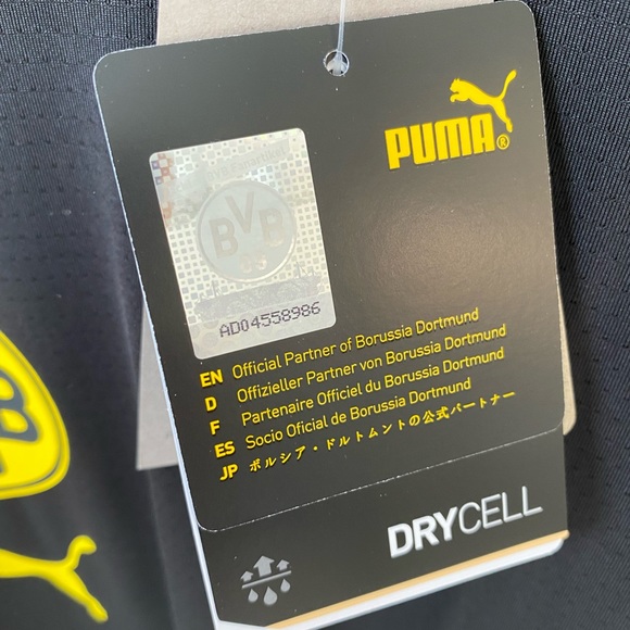 Puma Borussia Dortmund Trainning Soccer Jersey 21/22. Size XL. - Picture 5 of 7